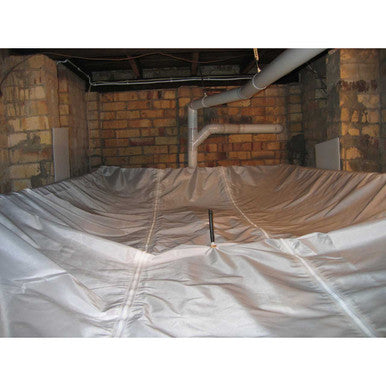Empty Rainwater Harvesting Bladder for Irrigation