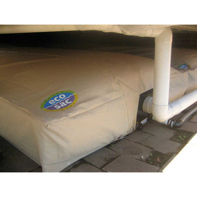 Eco Sac Rainwater Harvesting Bladder with Downpipe and Overflow